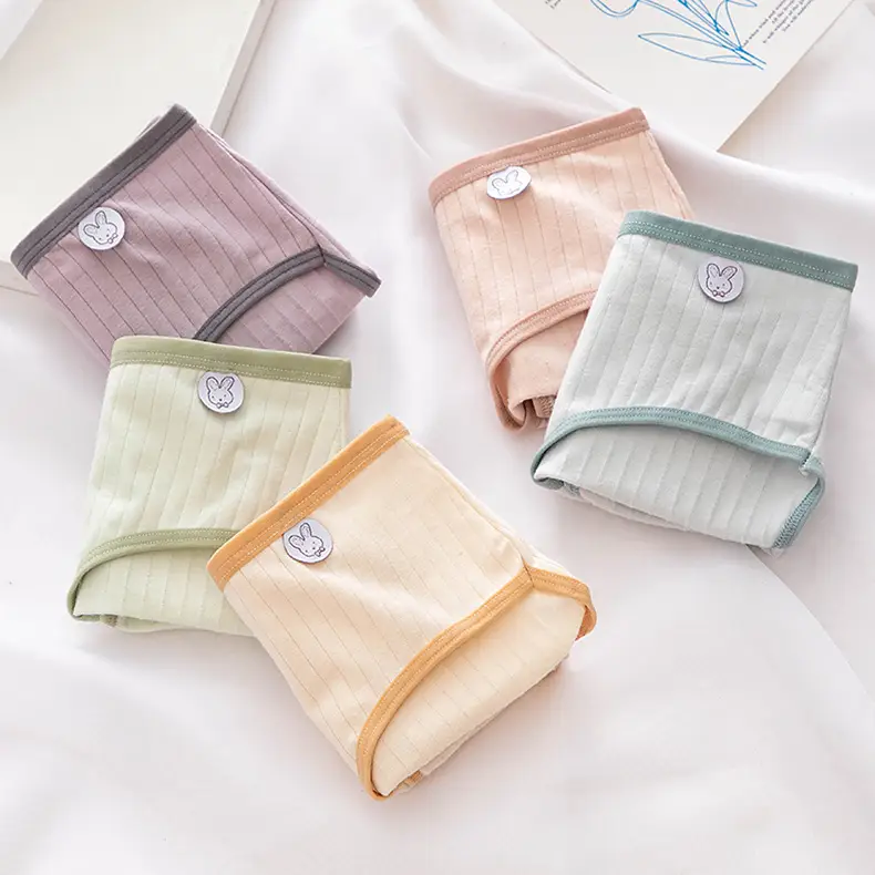 Women's Fashion Casual Cute Print Cotton Inner Crotch Panties