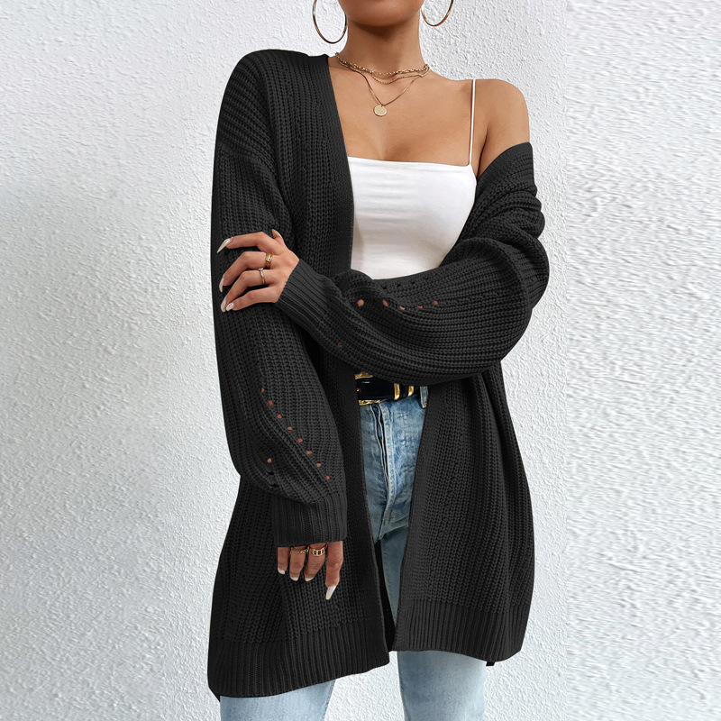 Black Sweater Coat