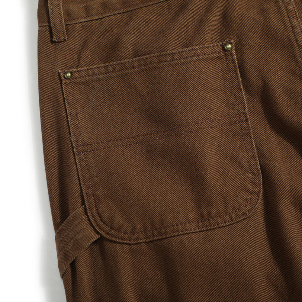 بنطلون دنيم بنمط بانك غسيل، رجالي، واسع ومستقيم، رياضي وجبلي، متعدد الاستخدامات بتصميم عصري