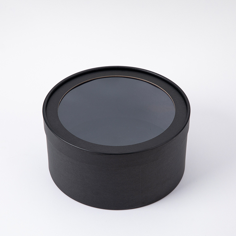Round Clear Gift Box for Flowers, picture 2 of 4