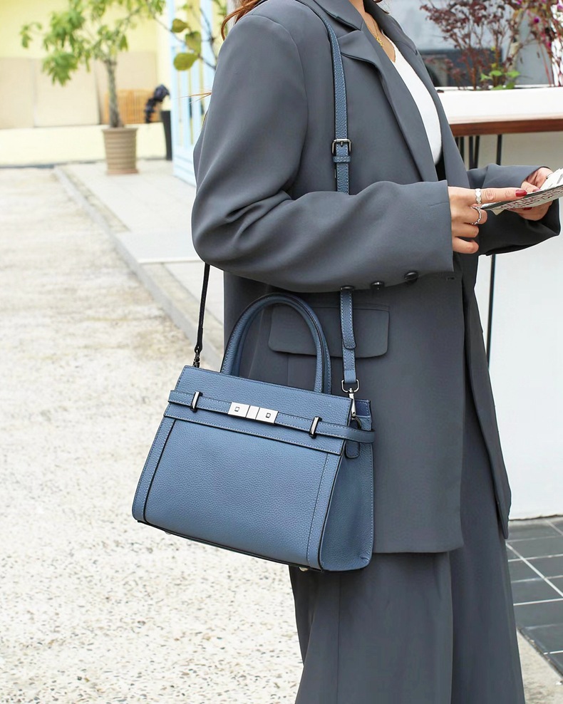 Cowhide tote bag colour range
