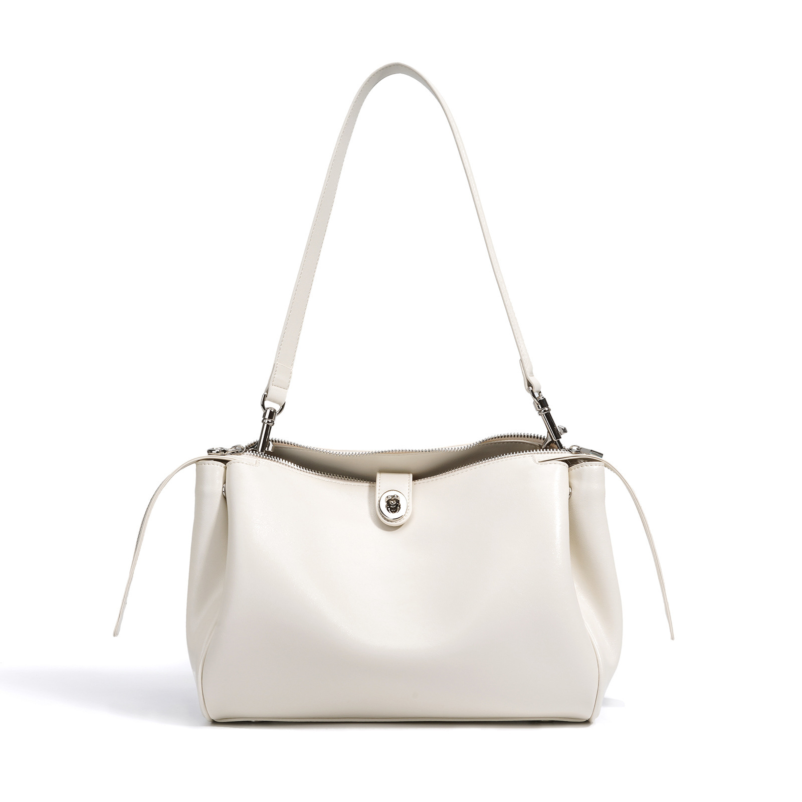 Stylish, Western-style Genuine Leather Shoulder Bag