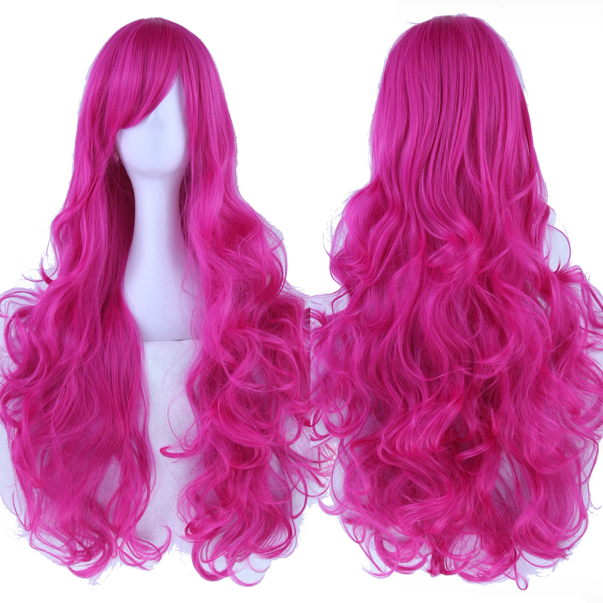 Pure Color All-matching COS Long Curly High-temperature Fiber Wig 16