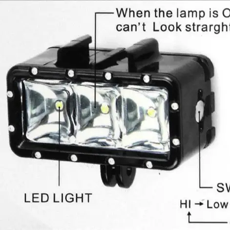 Sports Camera Accessories Underwater Fill Light Diving Light