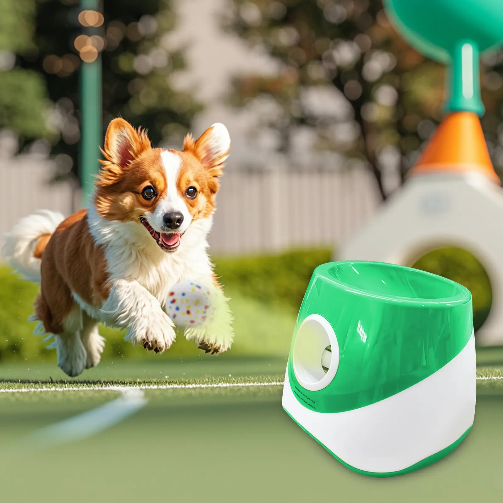 Outdoor Dog Walking Interactive Training Pet Tennis