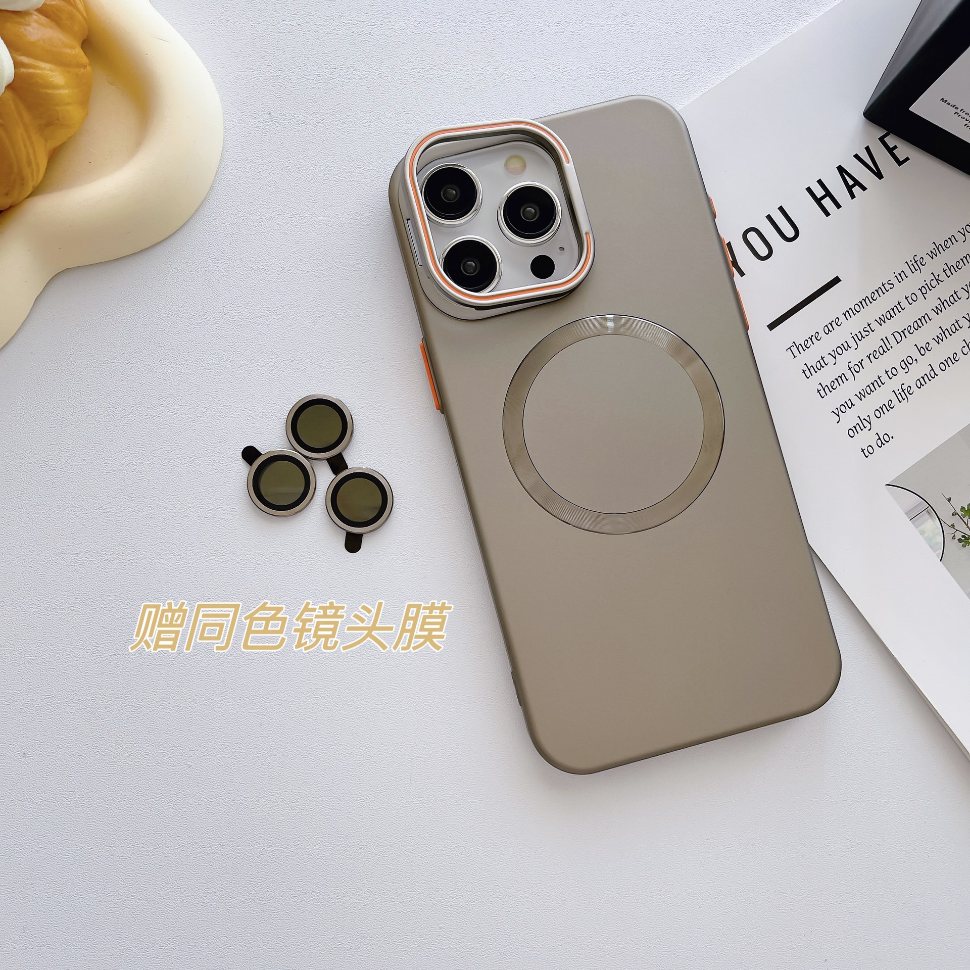 Frosted Magnetic Bracket With Lens Protector - Image 12