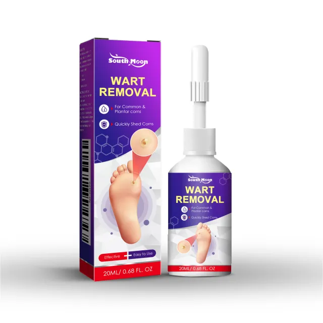 Clear And Remove Corns Skin Care Chicken Cocoon Calluses Foot Pad Wart 20Ml - Shop at LoveMi