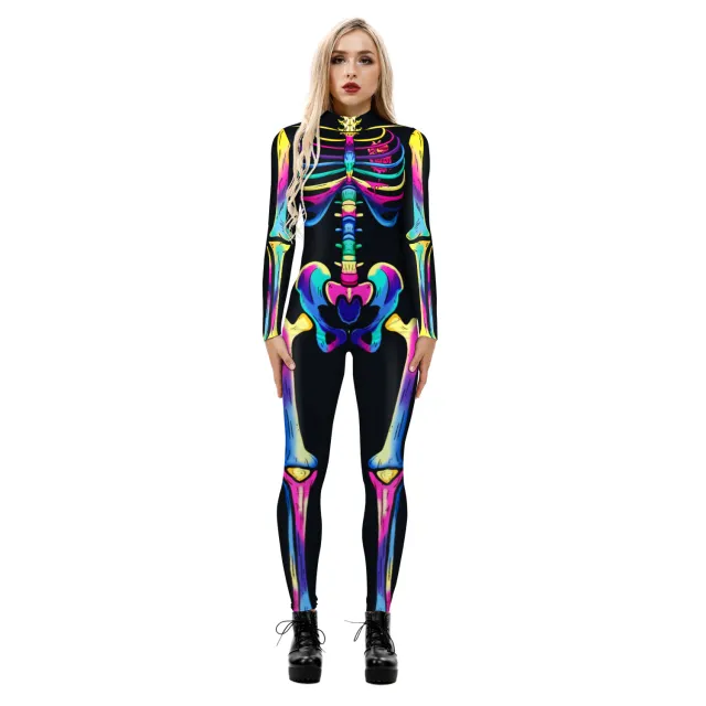 Wansheng Jumpsuit European And American Printed Jumpsuit Bax225 - Shop at LoveMi
