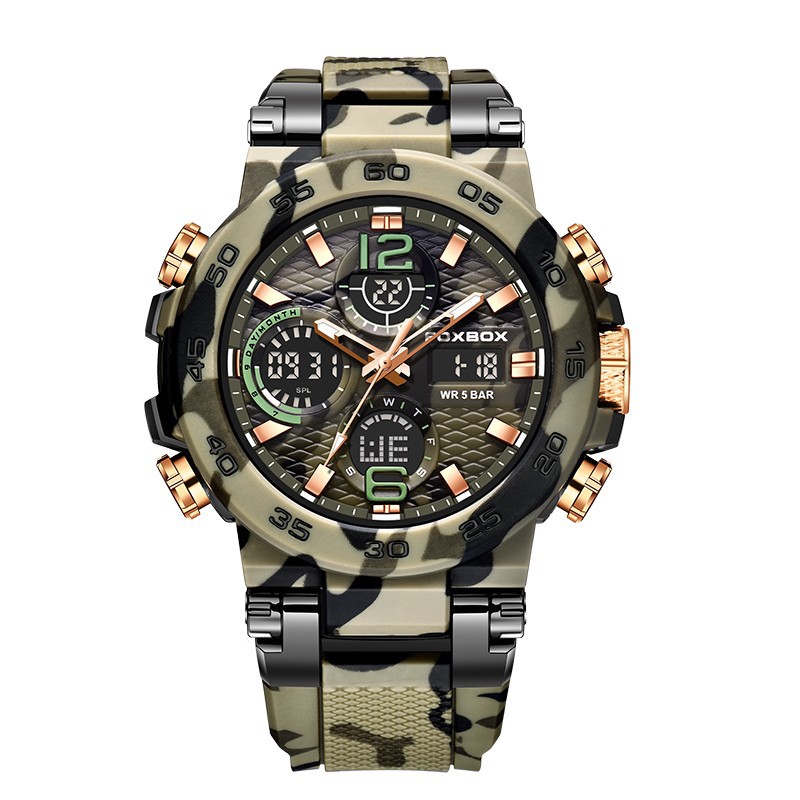 Multifunctional Stylish Sports Watch With Waterproof