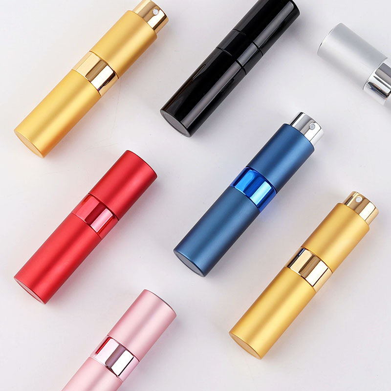 8ml Perfume Travel Bottle With Rotating, Extendable Spray For On-the-Go Use
