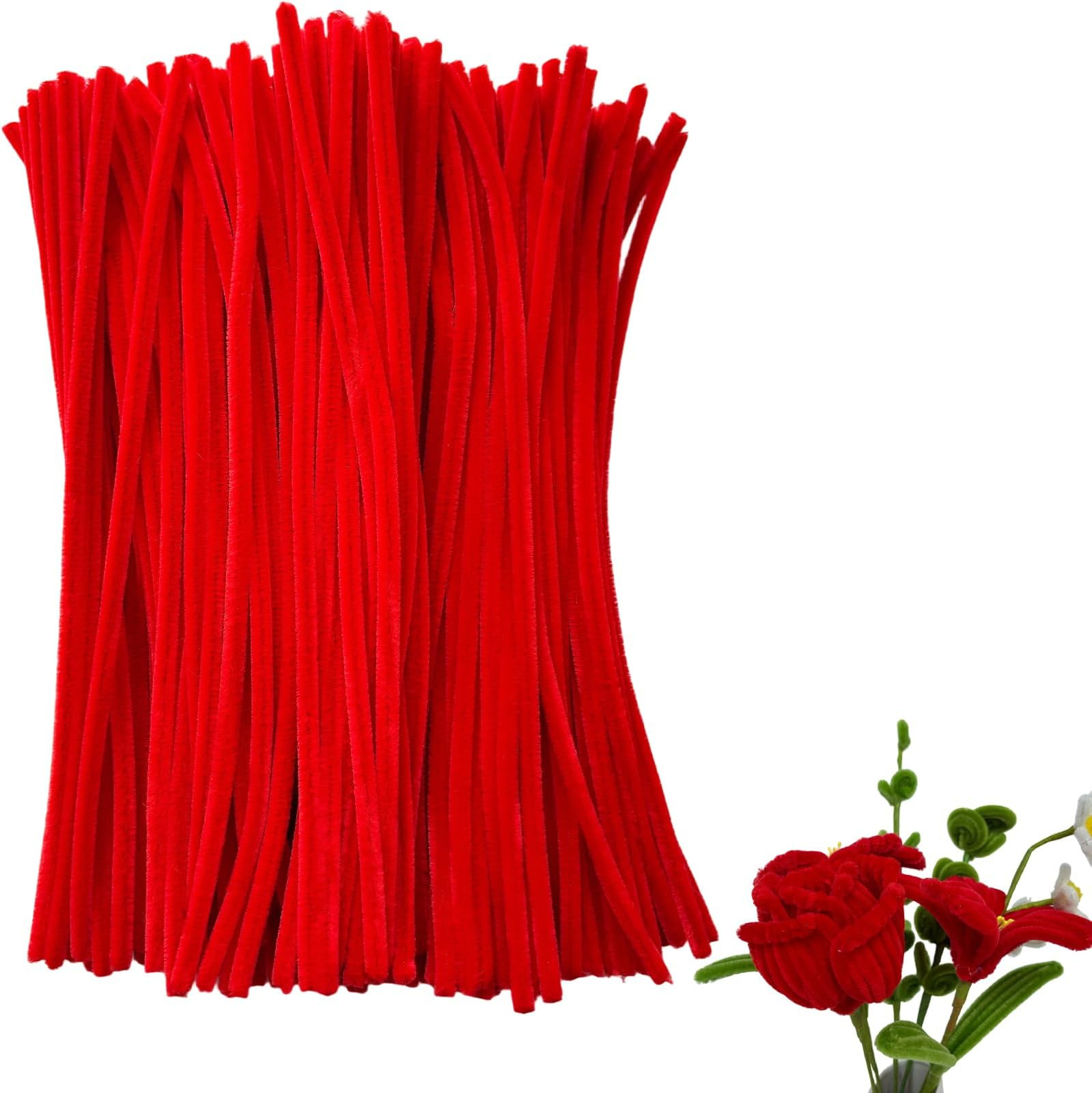 DIY Holiday Decorations Made With Chenille Stems