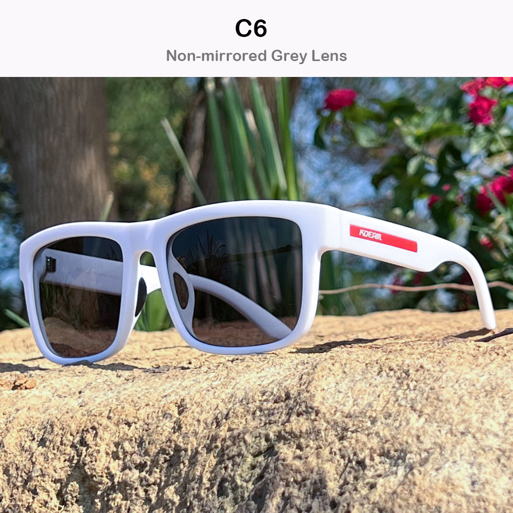 Square Polarized Sunglasses Large Frame Cover Face Men’s And Women’s Travel Glasses