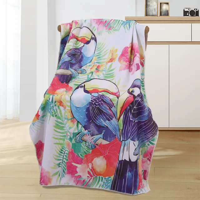 70150 Heat Transfer Printing Microfiber Shawl Portable Quick drying Bath Towel 0832 Flowers And Birds - Shop at LoveMi