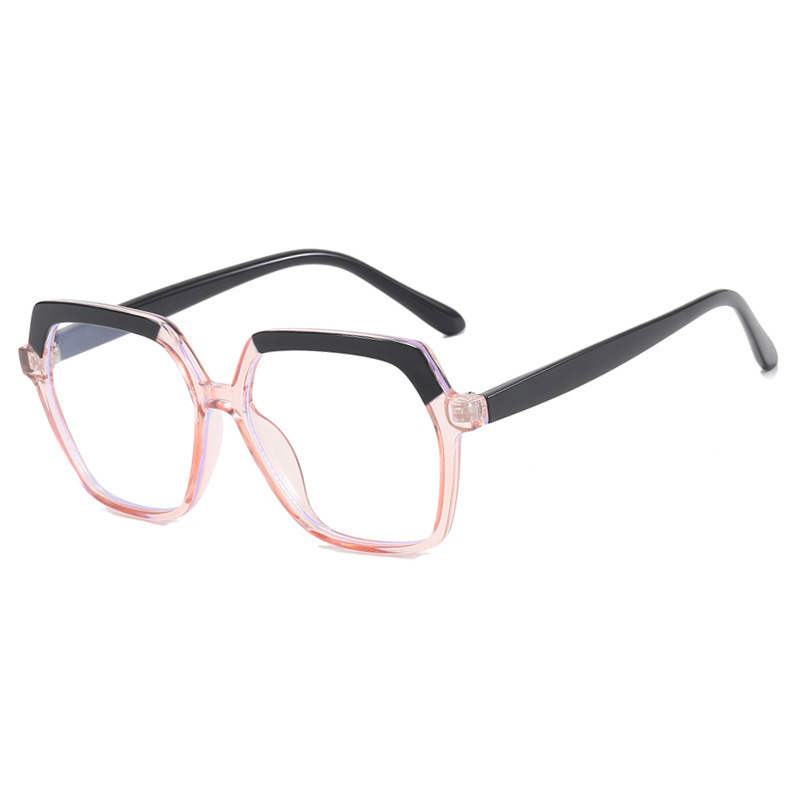 Fashion Special Multicolor Plain Slimming Plain Trendy Anti-blue Light Glasses - Image 5
