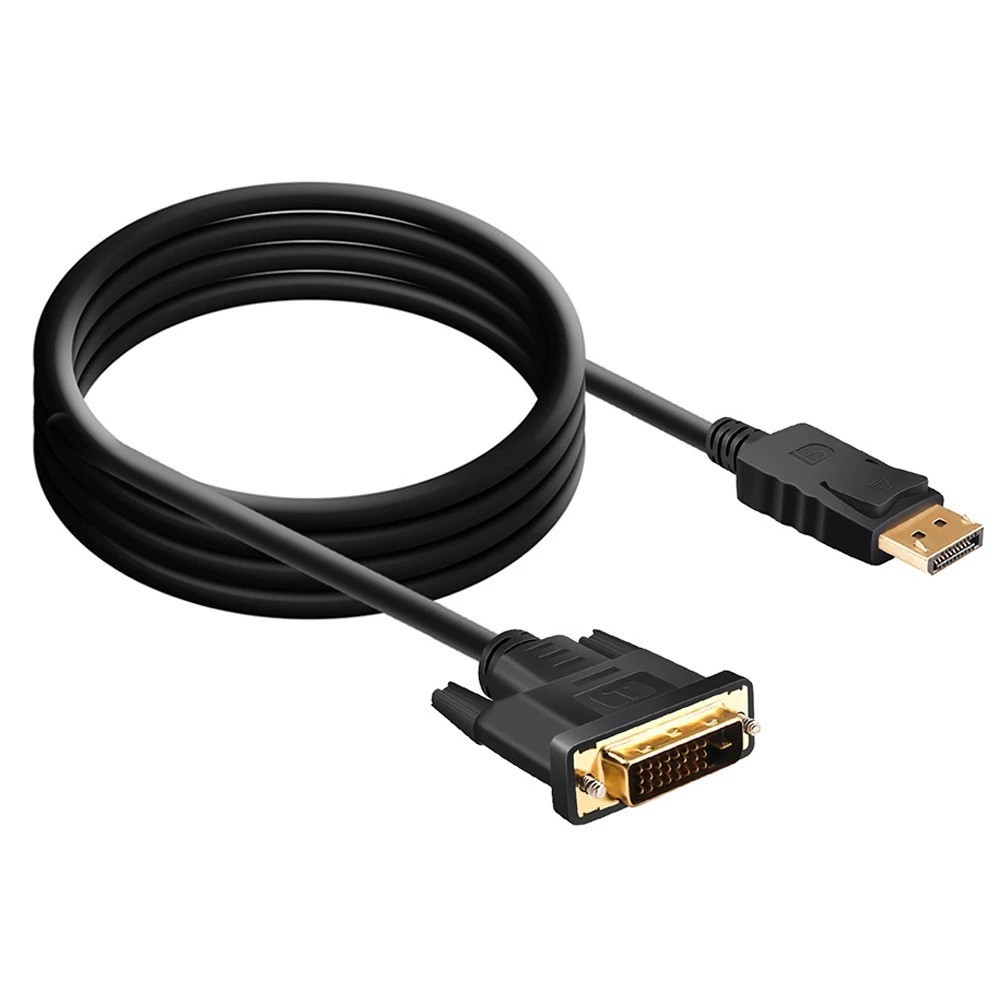 Displayport to DVI 24+1 HDMI cable computer monitor adapter cable 1.8m