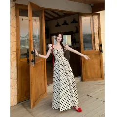 Summer New Waist Slimming Beautiful Overknee Dress - View 1