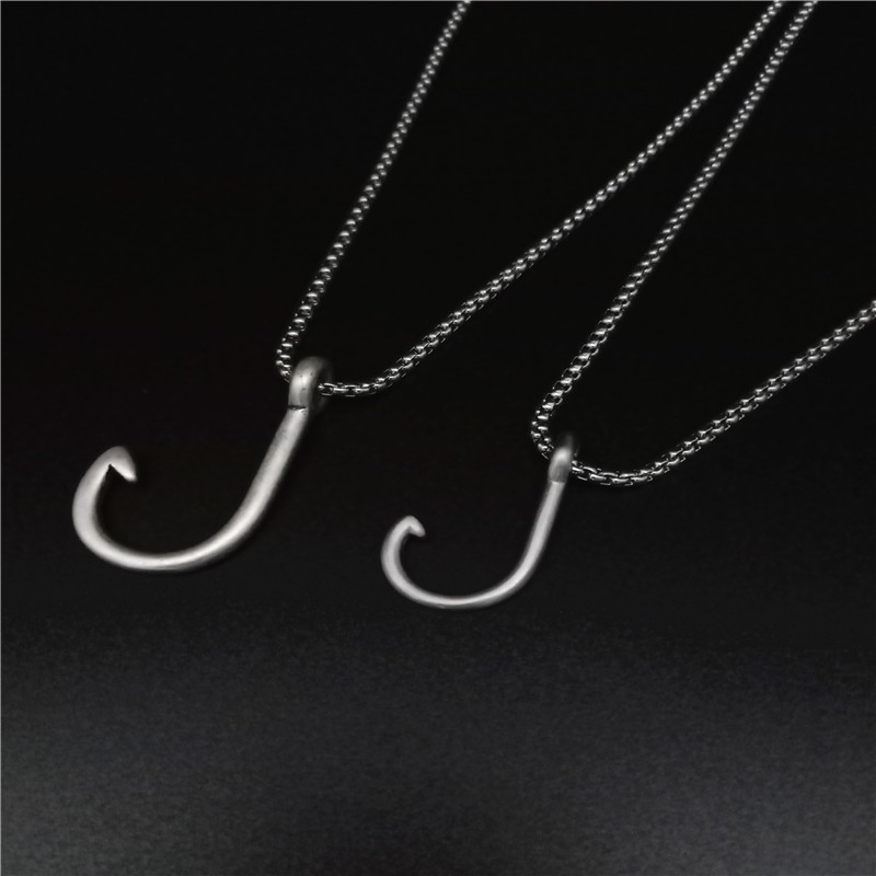 Vintage Simple Korean Style Fishhook Necklace