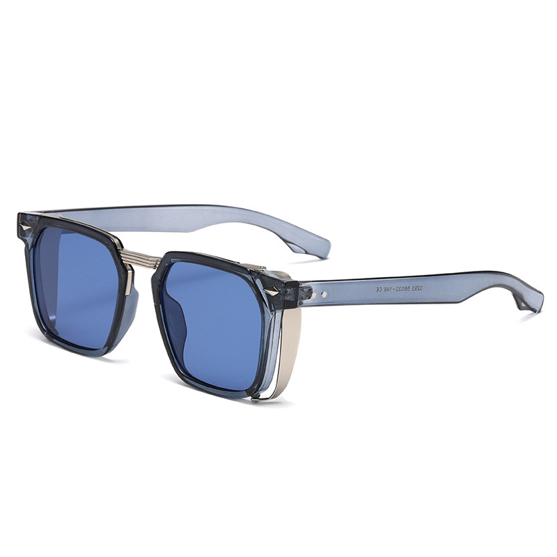 Retro Personalized Rice Nail Y2k Box Sunglasses - Image 2
