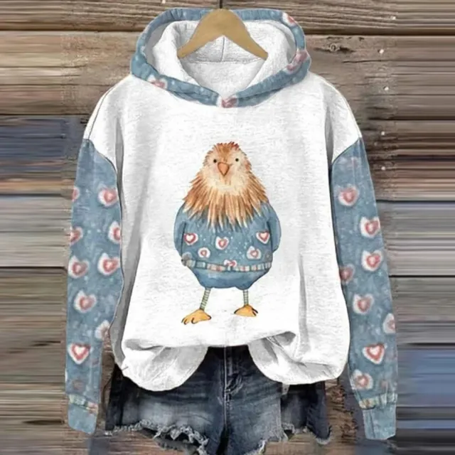 Women's Sweater 3D Digital Printing Animal Cat Oil Painting Pullover Hoodie 12Style Xxxxl - Shop at LoveMi