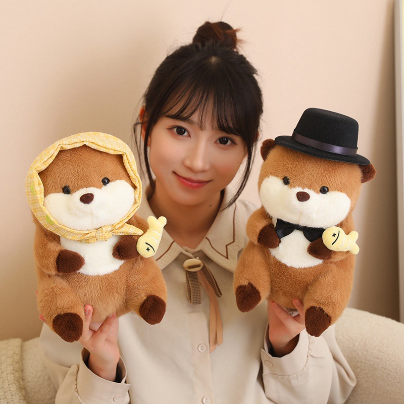 Fish-loving Capybara Doll Series Plush Toys