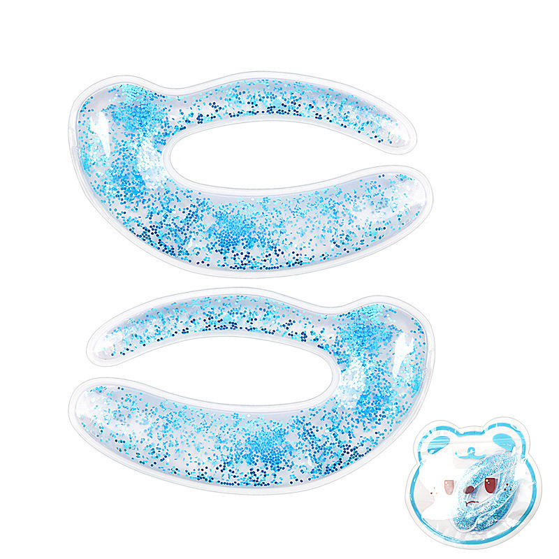 Eye Patches With A Cat-eye Opening Gel-based Under-eye Patches For Physical Soothing And A Cooling Eye Treatment