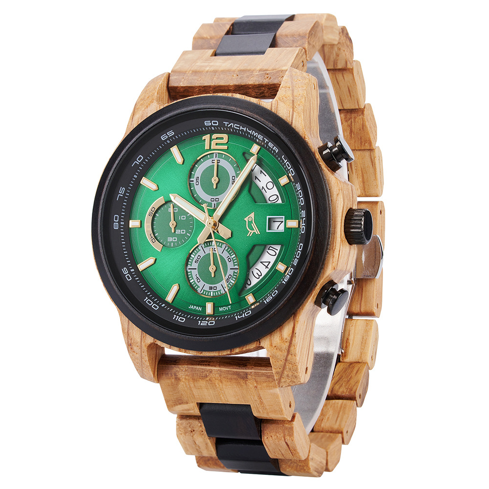 Vintage Wooden Watch For Young Men 8