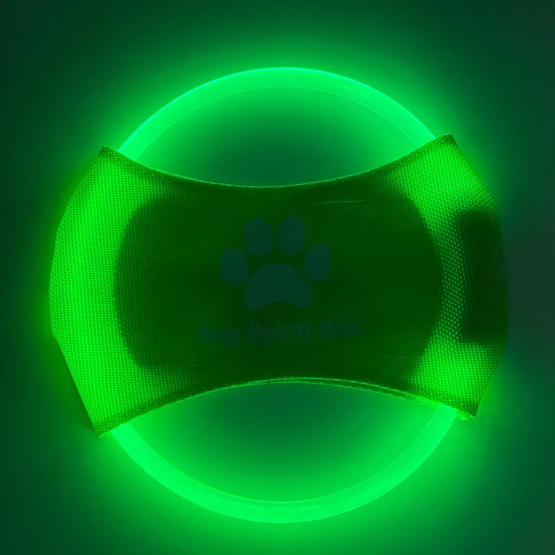 Dog Flying Discs Light Glowing LED LuminousTrainning Interactive Toys Game Flying Discs Dog Toy Pet Dog Accessories Pet Products – image 7