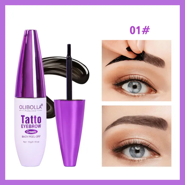 Durable Waterproof Colorfast Semi permanent Brow Cream 01 Style - Shop at LoveMi