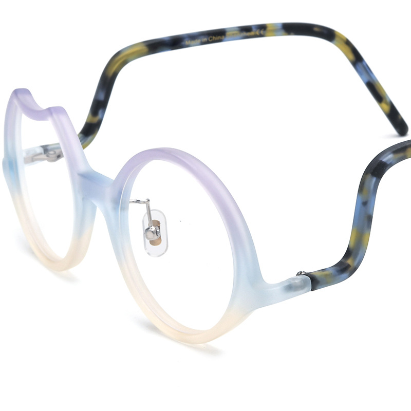 Frosted Plate Glasses Frame Personality - Image 13