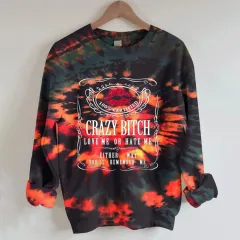 Long Sleeve Crew Neck Sweater Top Women's Spandex Sweater - Tps100601Style-S - View 1