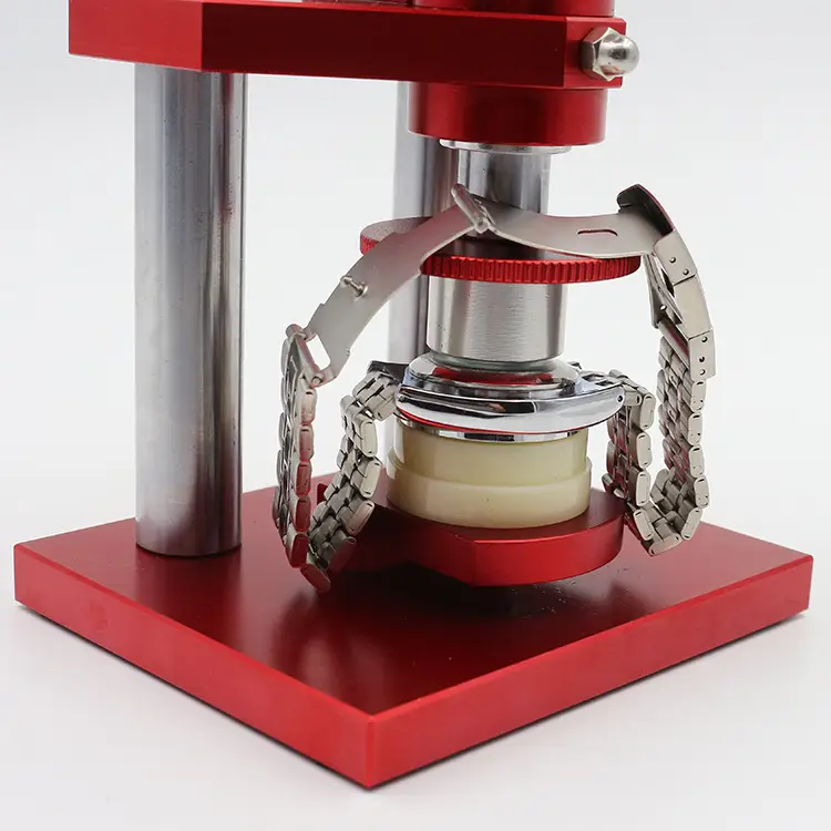 Watch Repair Tool Spiral Cap Presser Watch Back Cover Press Bottom Cover Device High Precision Sole Pressing Machine