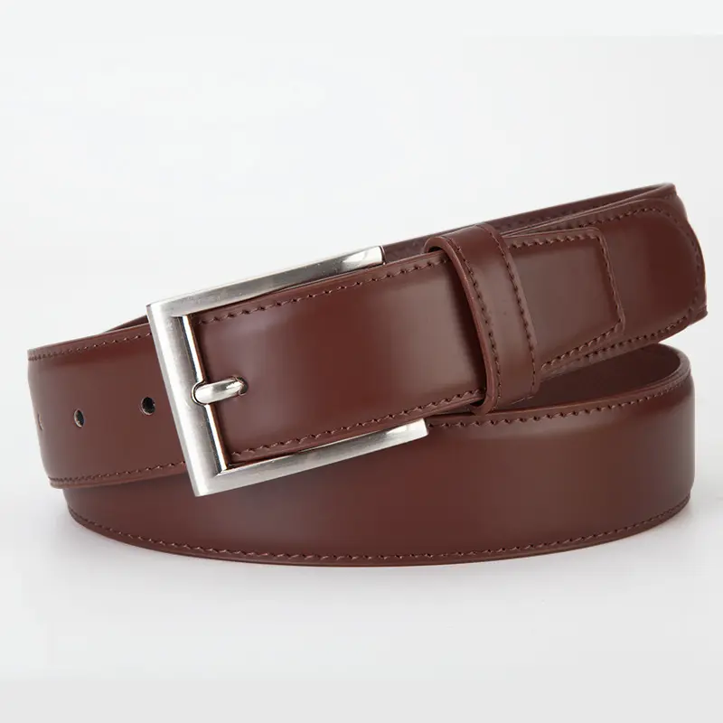 Mens Casual All Matching Leather Belt