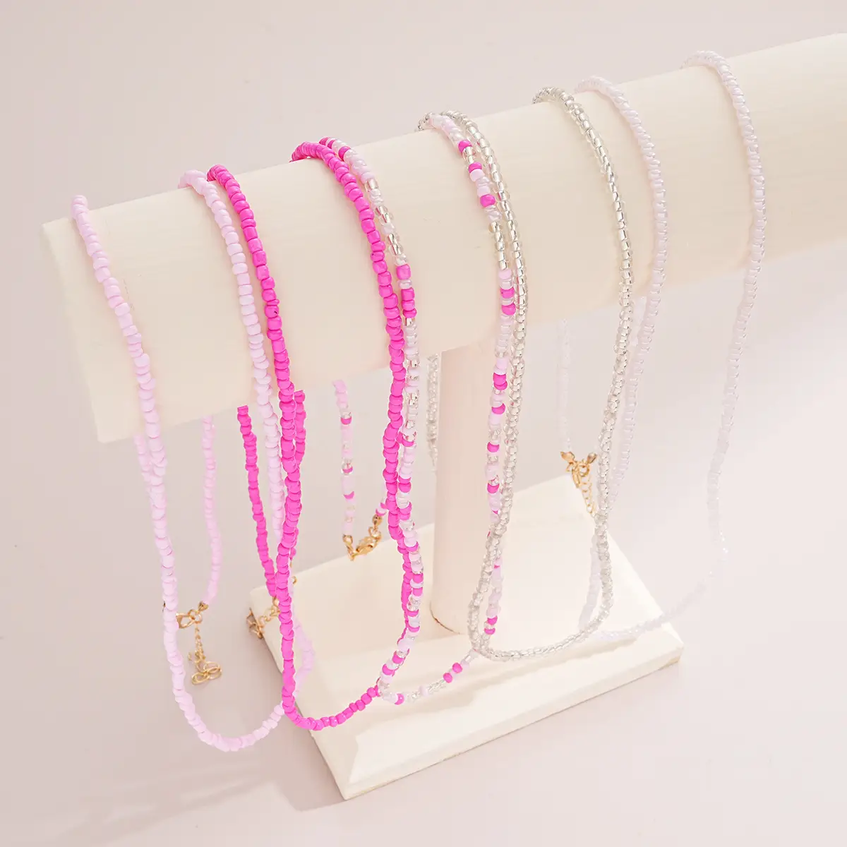 Bead Elastic Beaded Waist Decorations Suit 5 Pieces