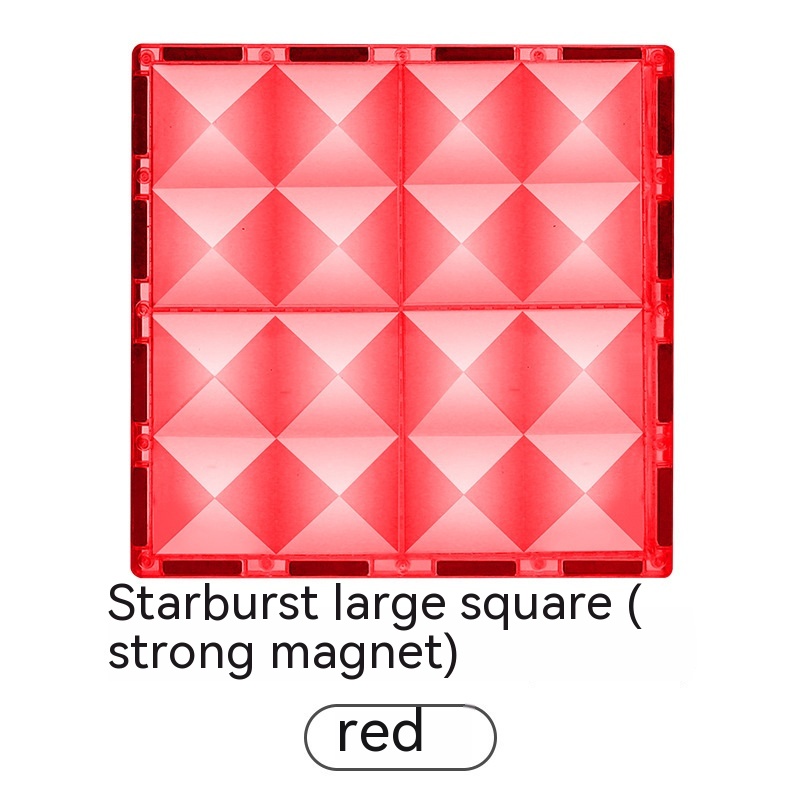 Asterism Large Square Red