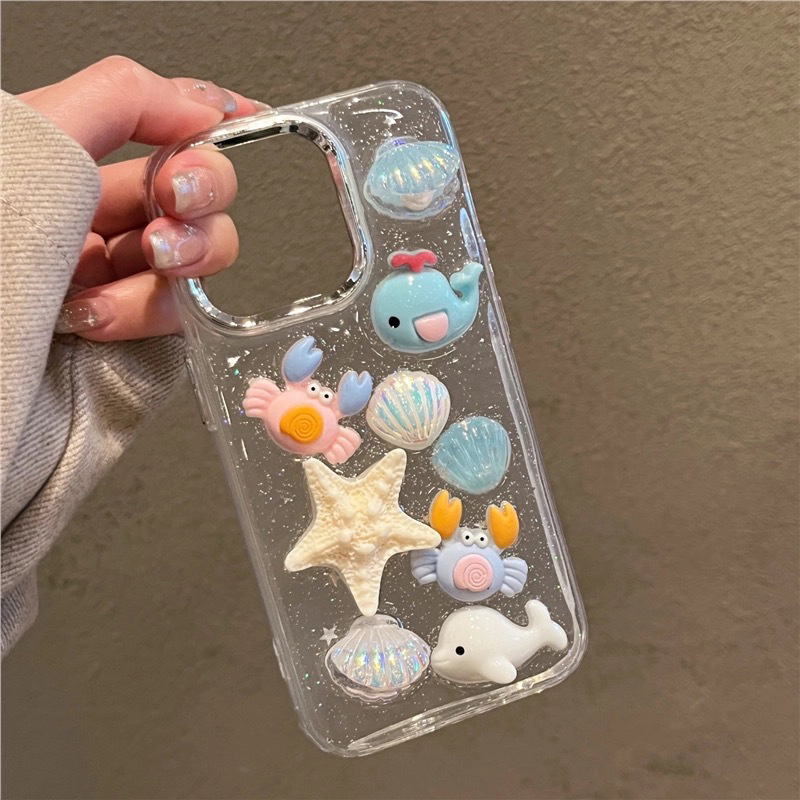 Cute Summer Ocean-themed Phone Case