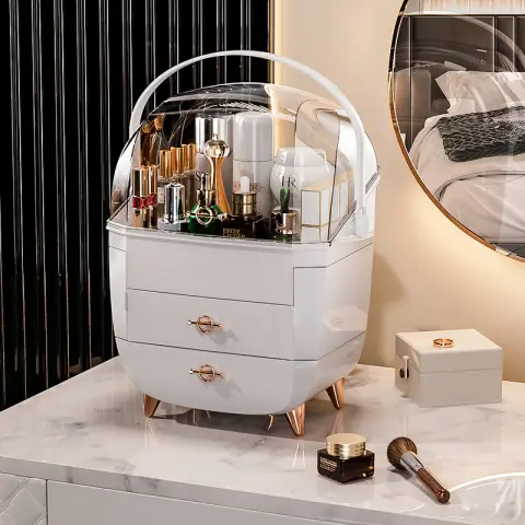 Stylish and Casual Cosmetic Organizer
