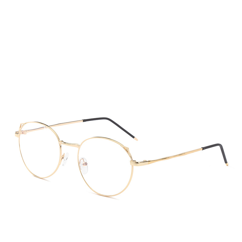 Women’s Simple Versatile Personality Round Frame Glasses Frame