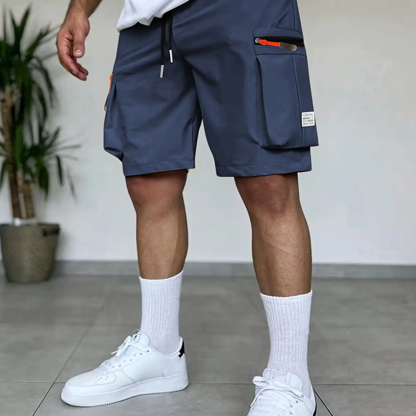 Loose-fitting Athletic Casual Pants Workwear Trousers