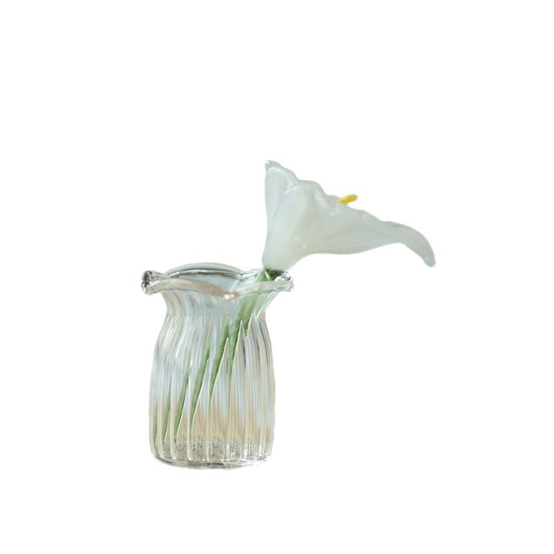 Zibo glass flower ornament (leaves)