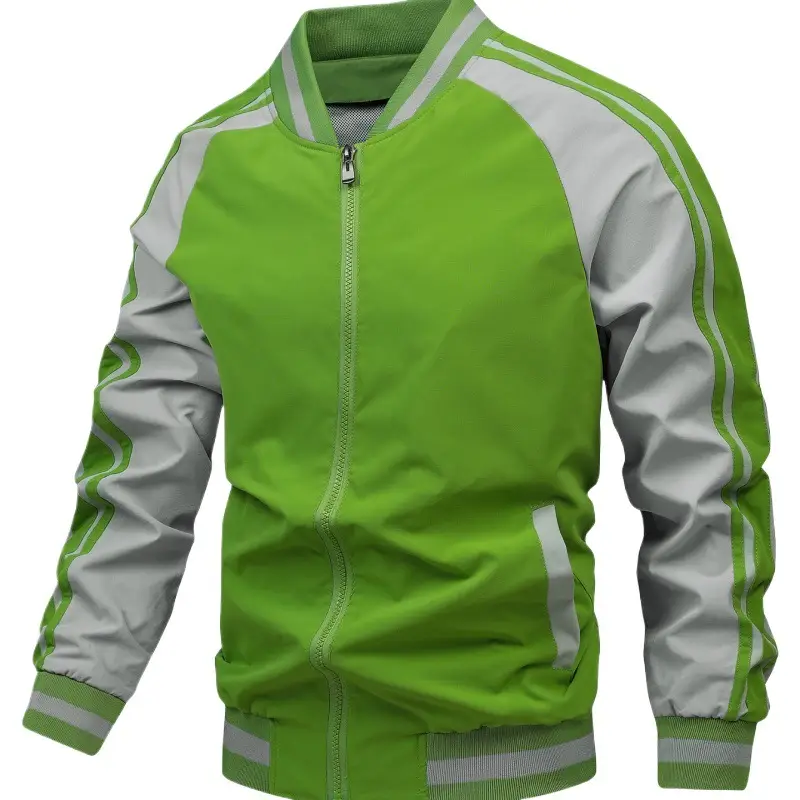 Jacket Trendy Men's Spring And Autumn New European And American Leisure Coat Fashion
