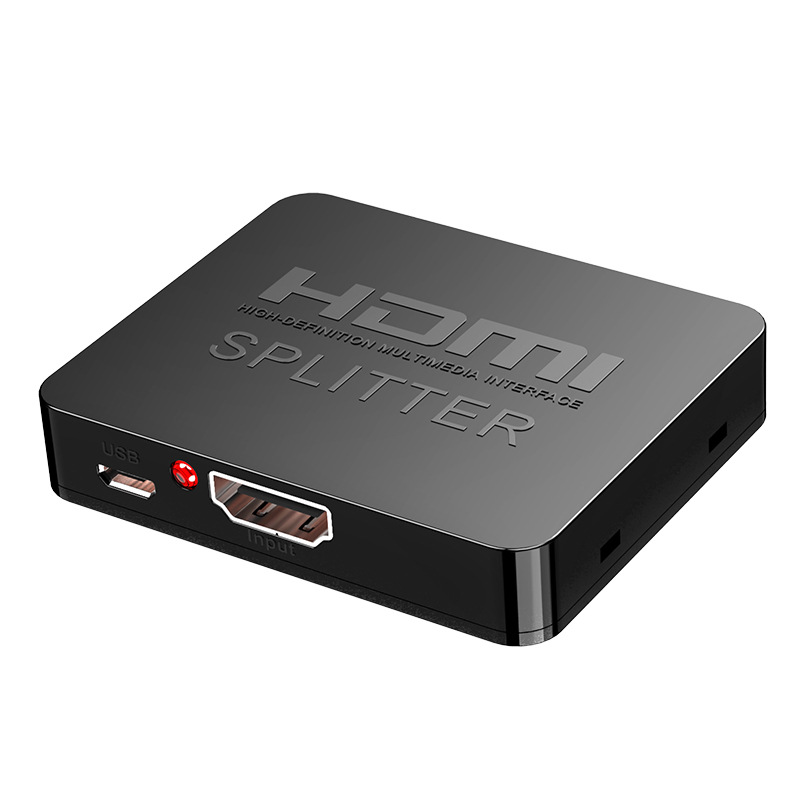 Hdmi Distributor One Divided Into Two 4K Series HDMI One-switch Two-way Frequency Divider - Image 3
