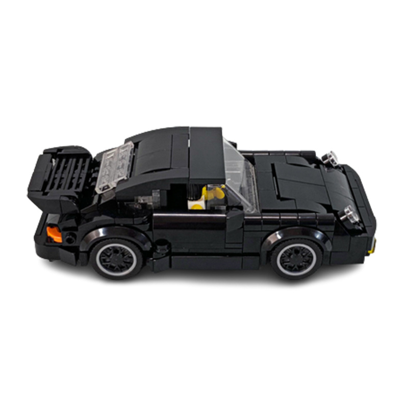 Bay Shore Midnight Blackbird Building Block Trolley Toy