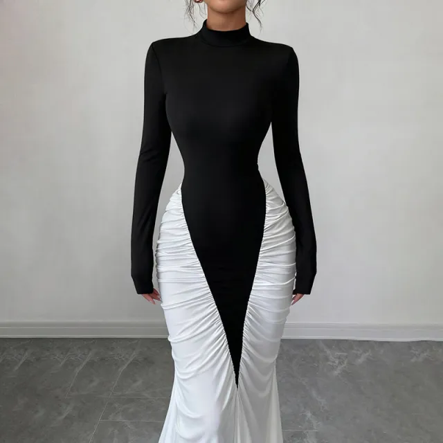 Sleeveless Backless Hugging Midi Dress Black - Shop at LoveMi