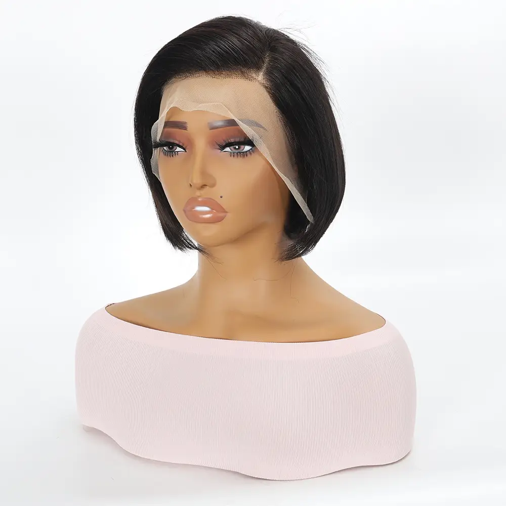 European And American Style Wig Front Lace Full Real Person