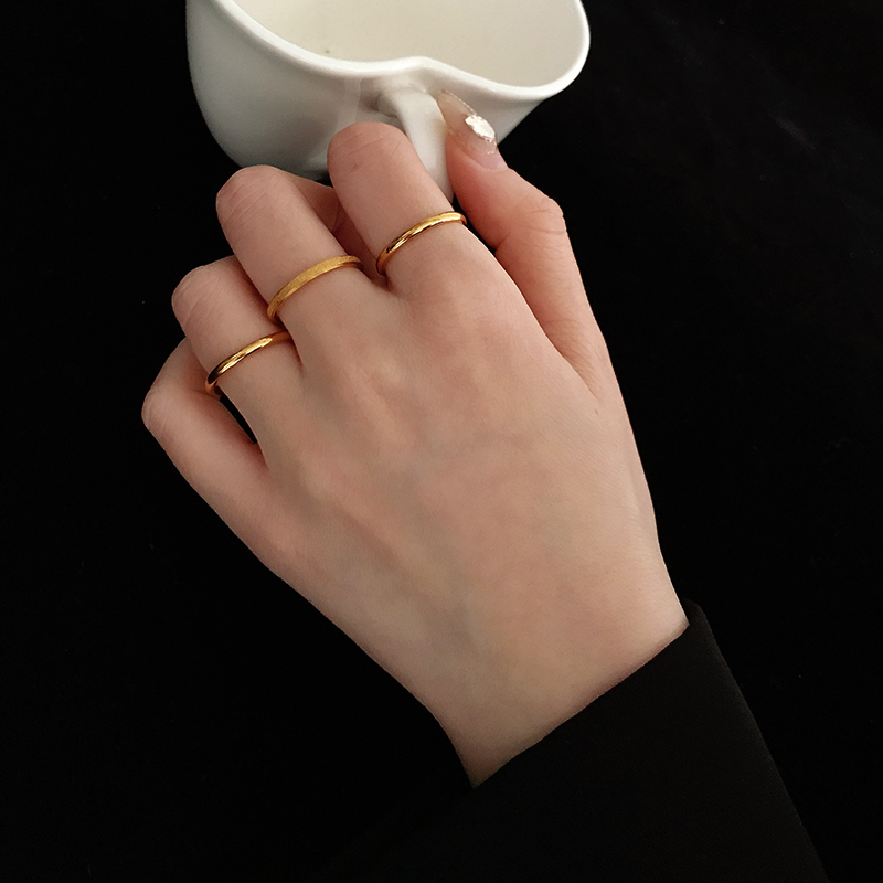 Index Finger Ring Female Alloyins Cold Wind Net Red Fashion Personality Fashion