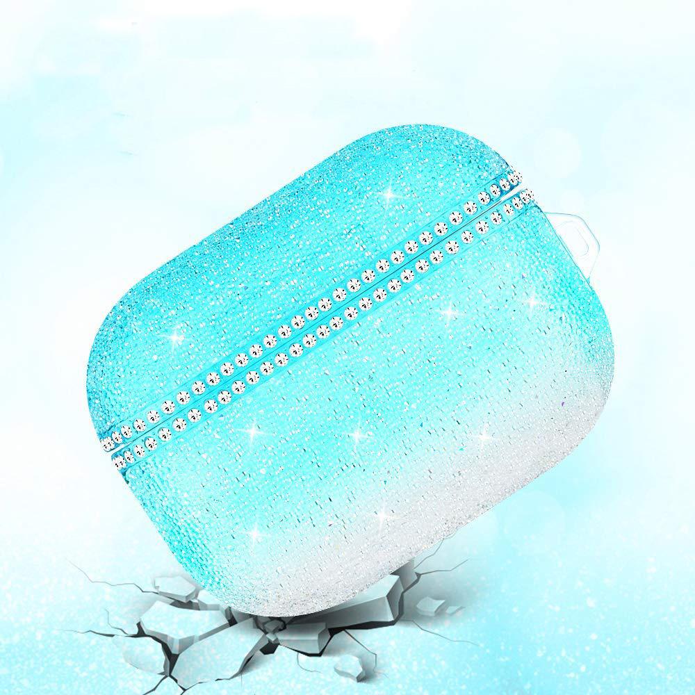 Tpu Soft Rubber Rhinestone-encrusted Earphone Protective Cover - Image 9