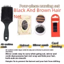 Black And Brown Hair Net