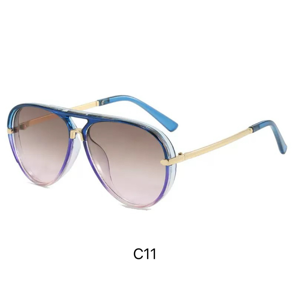 Large-frame Sunglasses Frog-style Shades