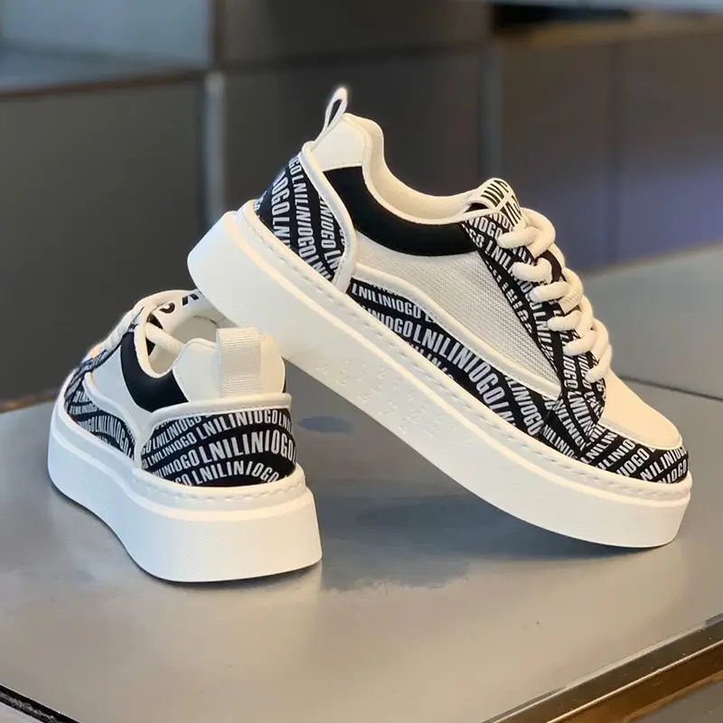 Thick Bottom Wear-resistant Board Shoes Breathable Fashion