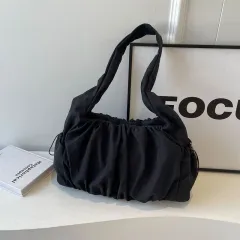 Ladies New Fashion Personalised Tote Cloth Bag - Black - View 1